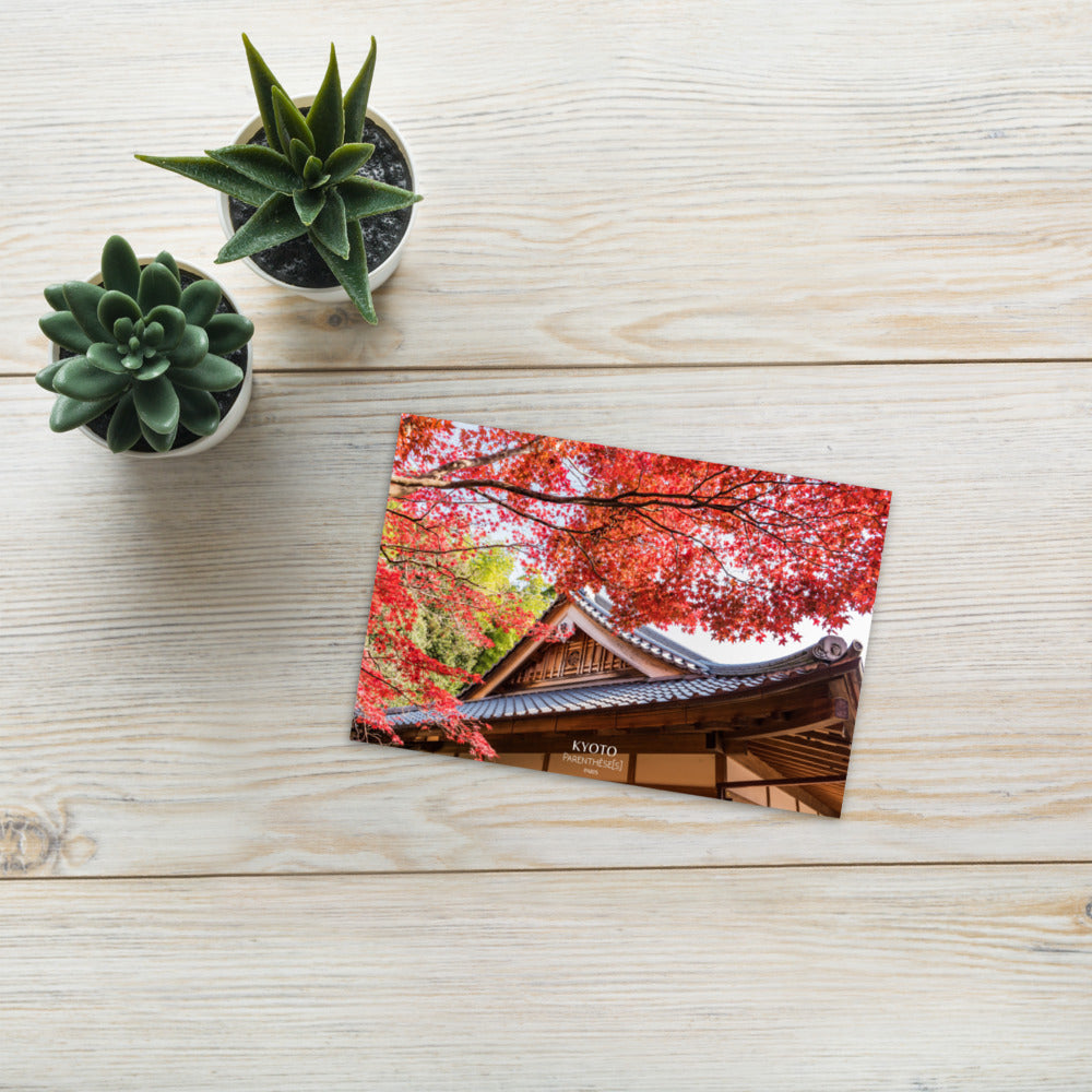 Carte parfumée Temple Kyoto