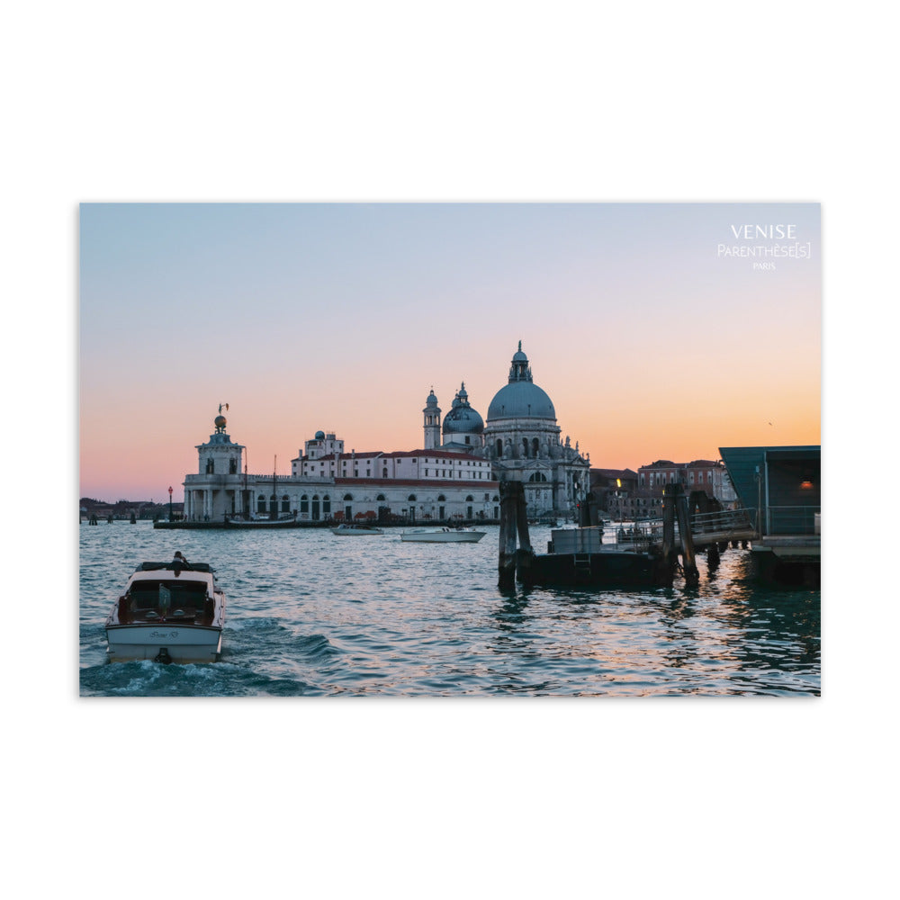 Carte parfumée paysage de Venise